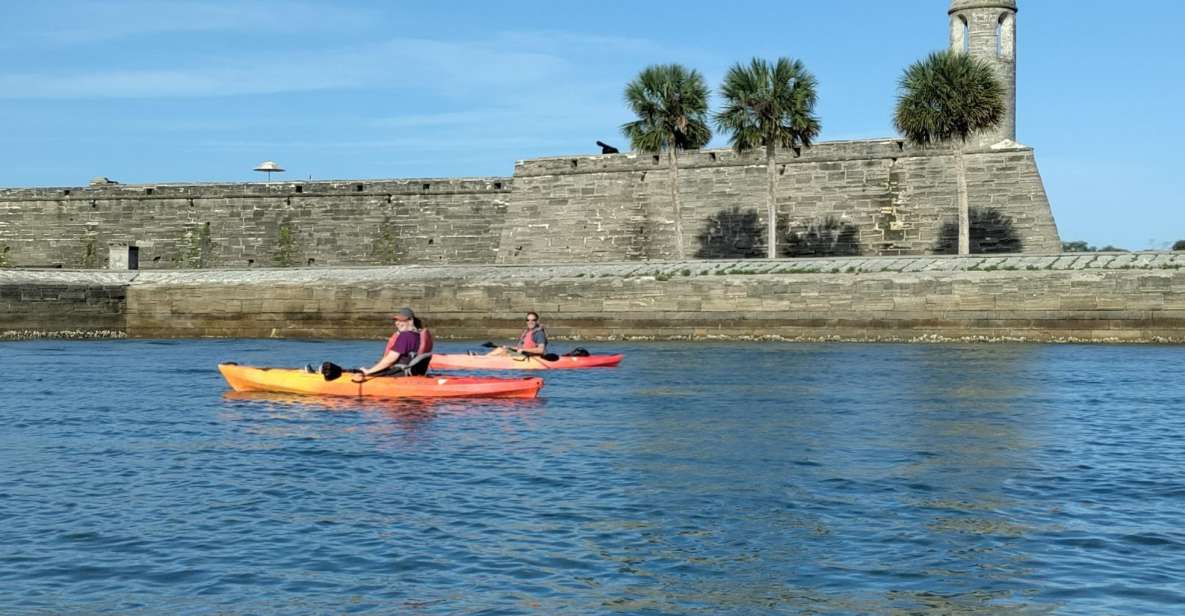 St. Augustine Downtown Bayfront: Kayak History Tour - Booking Information