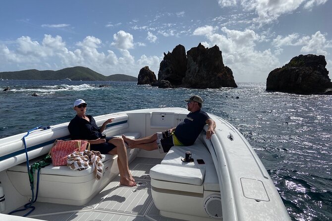 St Thomas Full-Day Boat Rental 37 Intrepid Powerboat - Rental Details and Inclusions