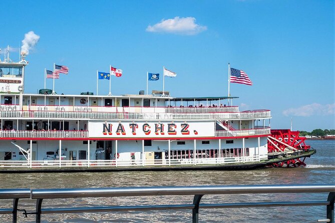 Steamboat Natchez VIP Jazz Dinner Cruise With Private Tour and Open Bar Option - Complimentary Champagne Cocktail and VIP Gift