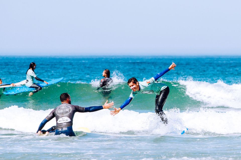 Surf Lessons - Lisbon - Lesson Structure and Inclusions