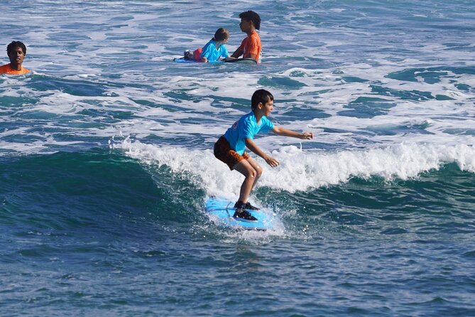 Surfing Lesson at Beautiful Beach Playa Encuentro - Preparing for the Surfing Lesson