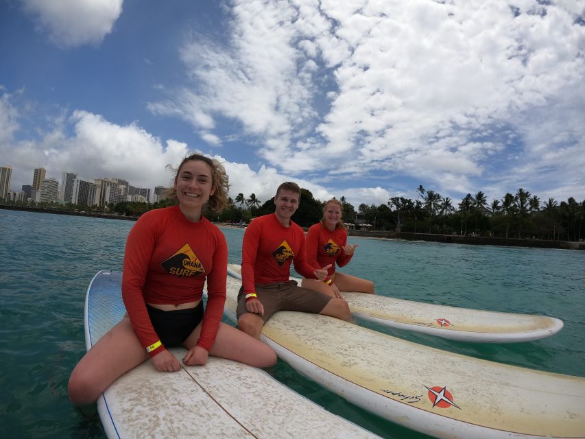 Surfing Lesson in Waikiki, 3 or More Students, 13YO or Older - Pickup and Accessibility