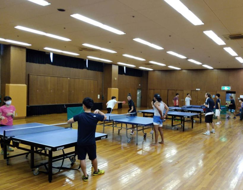 Table Tennis in Osaka With Local Players! - Pricing and Booking