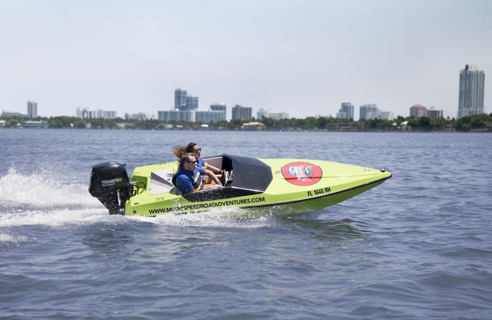 Tampa Bay 2-Hour Speedboat Adventure - Itinerary Details