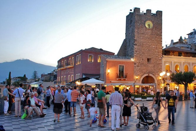 Taormina Sunset Tour With Aperitif on Roof-Top Terrace - Meeting and Pickup