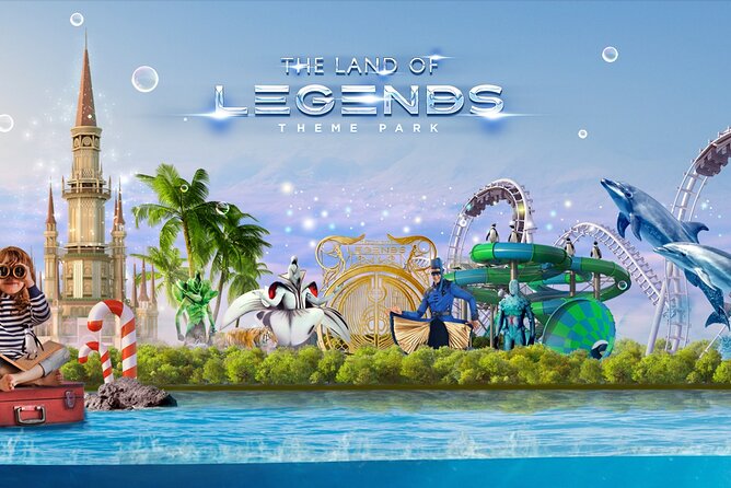 The Land of Legends Theme Park From Belek - Aqua Park Features