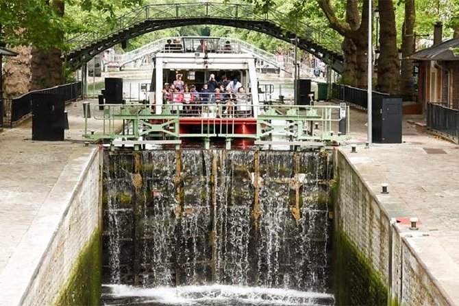 The Old Paris on the Canal Saint Martin: Port of the Arsenal - Cruise Departure and Return