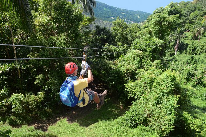 The Ziplining at El Yunque in Puerto Rico - Ziplining Routes and Scenery