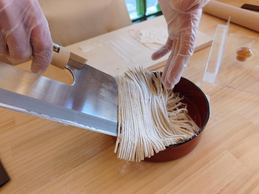 Tokyo Kappabashi : Soba Making Experience! The SOBAGIRI - Accessibility and Capacity