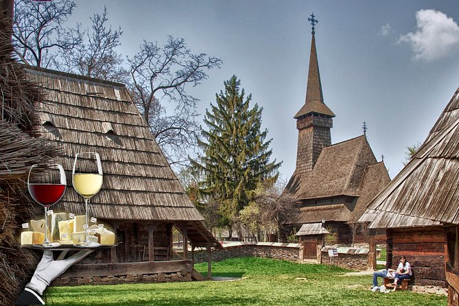 Traditions in Bucharest: Village Museum and Wine Tasting Tour - Exploring the Village Museum