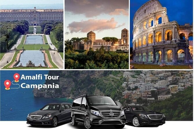 Transfer Rome/Amalfi Coast or Amalfi Coast/Rome - Inclusions and Exclusions