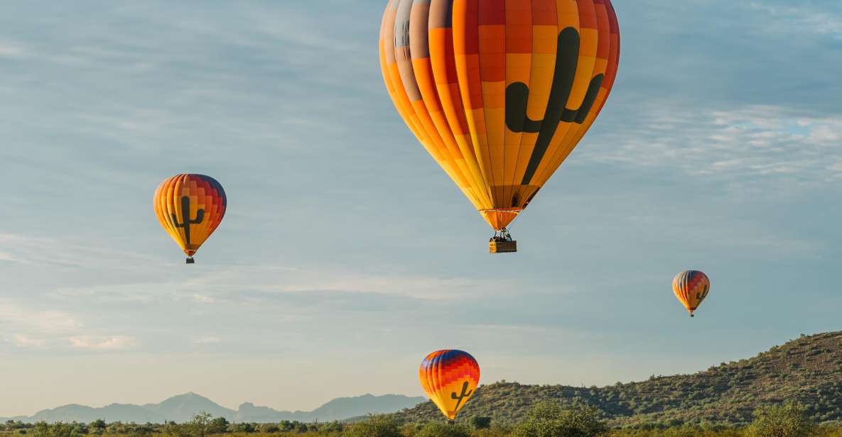 Tucson: Hot Air Balloon Ride With Champagne and Breakfast - Unobstructed Aerial Experience