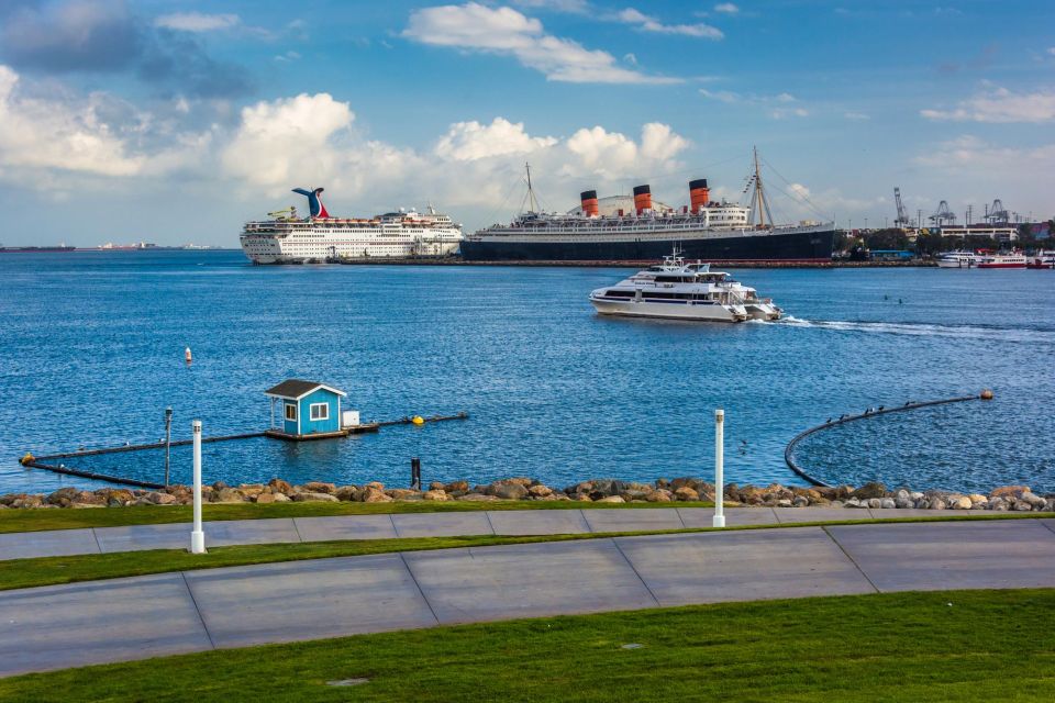 USS Battleship, Shoreline, Queen Mary, Private Day Trip. - Pickup and Drop-off