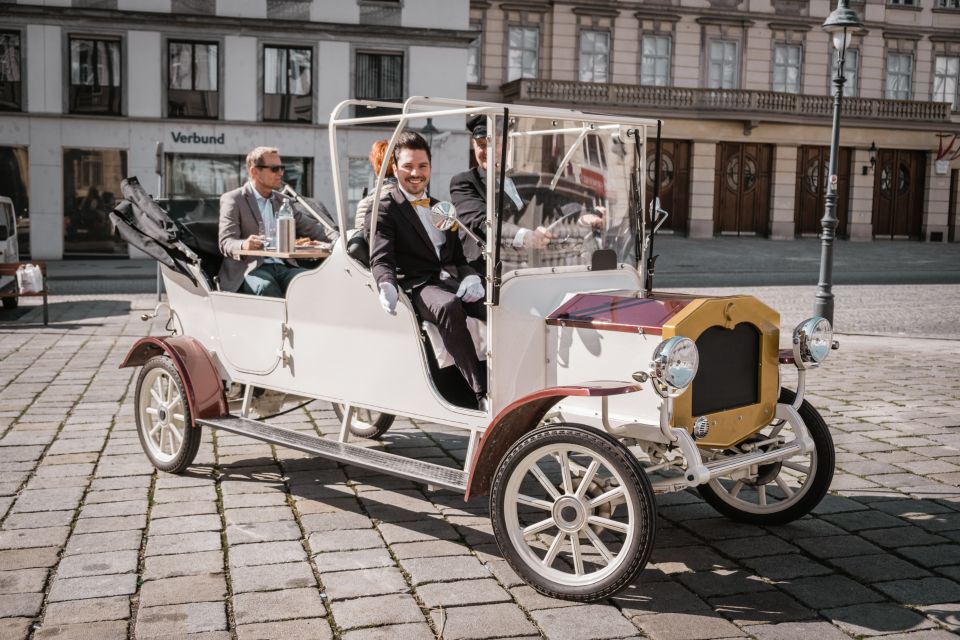 Vienna: Culinary Sightseeing Tour in an Electric Vintage Car - Vintage Electric Car