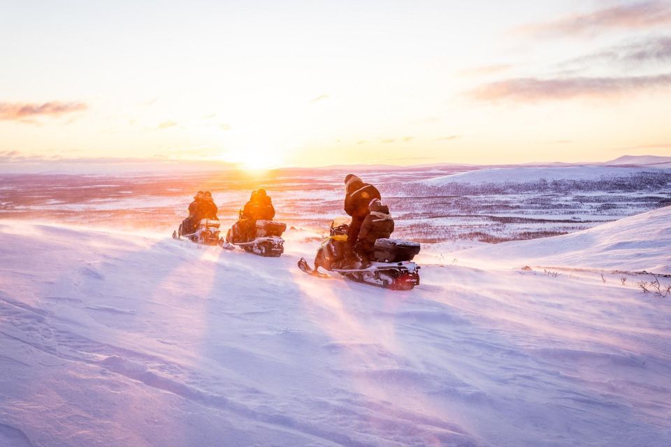 Views Over Lapland, Visit the Reindeer & Lunch at the Lodge - Transfer to Northern Light Lodge