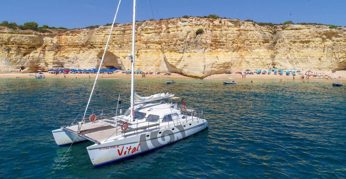 Vilamoura: Guided Sightseeing Cruise With Beach BBQ & Drinks - Cruise Along Vilamoura Coast