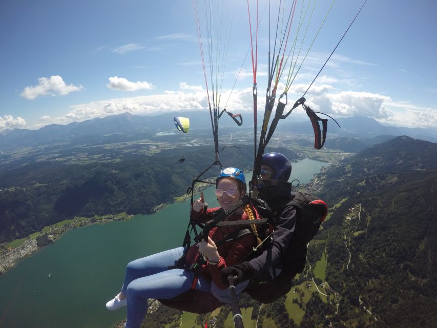 Villach/Ossiachersee: Paragliding Panorama Tandem Flight - Inclusions