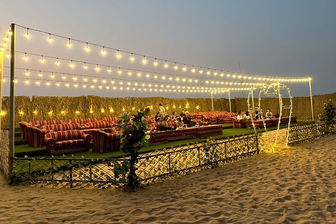 VIP Desert Safari Abu Dhabi With Private Seating Area - Camel Riding and Arabic Traditions