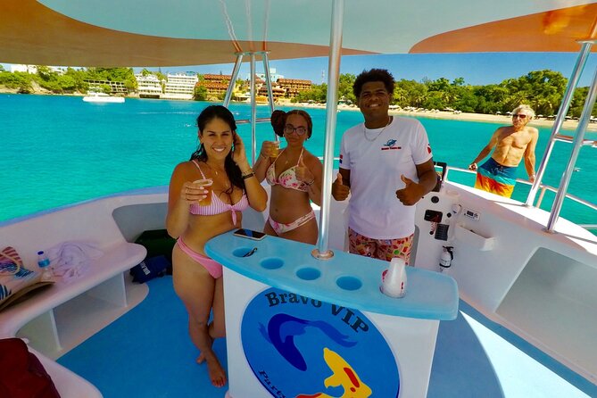 VIP Fascinating Boat Ride & Snorkeling at Sosua Bay - Barbecue, Snacks, and Drinks