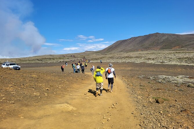 Volcano Eruption Site Hike Including Pickup From Reykjavik - Kleifarvatn Lake and Reykjanes Peninsula