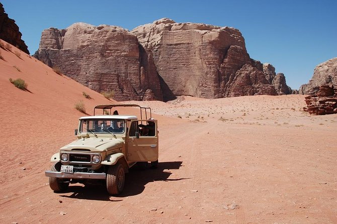 Wadi Rum Jeep Tour & Camp; Overnight - Accommodation and Meals