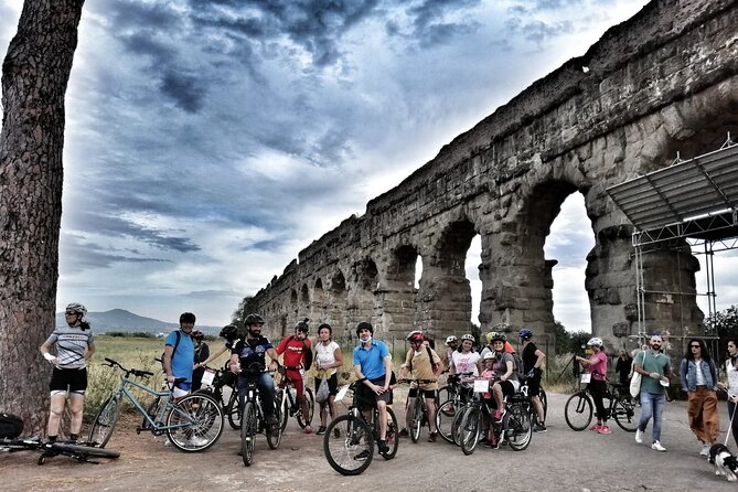 Wake up or Sunset Appian Way & Aqueducts E-Bike Tour W/ Catacombs - Inclusions