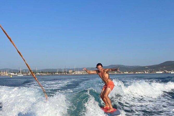 Wakesurfing, Wakeboarding or Inflatable Tows in Bay of St Tropez - Included in the Experience