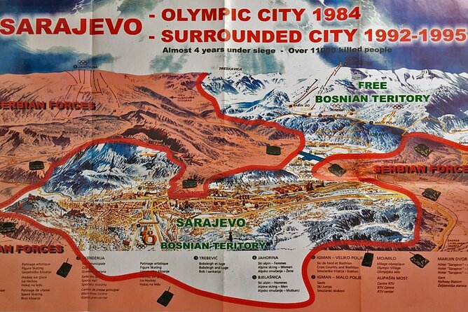 War Times Experience in Sarajevo - Half Day Tour - The Olympic Legacy