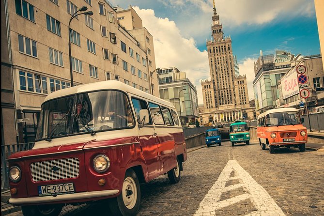 Warsaw: Communism Tour in an Original Socialist Van - Transportation by Nysa 522