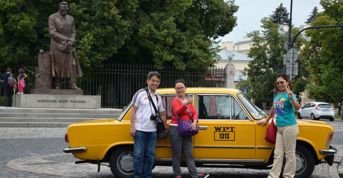 Warsaw Must-Sees: 4-Hour Private Tour by Retro Fiat - Highlights and Itinerary