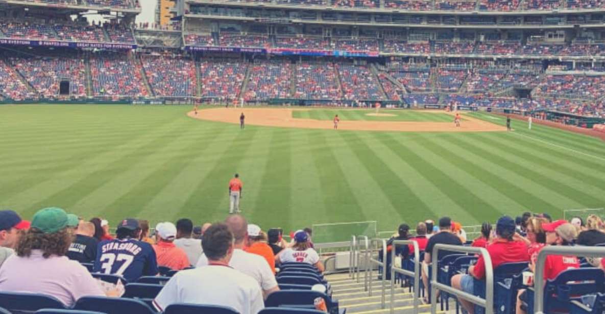 Washington D.C.: Washington Nationals Baseball Game Ticket - Game Experience Highlights