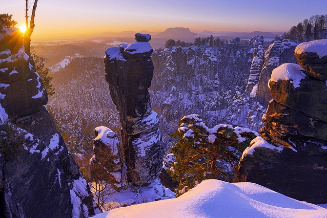 Winter Fairytale The BEST of Bohemian & Saxon Switzerland Hiking Tour - Tour Highlights