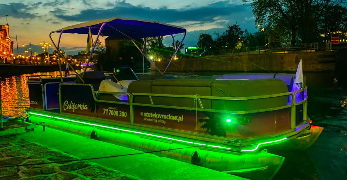 Wroclaw: Old Town Night Cruise With Ilumination - Booking Information