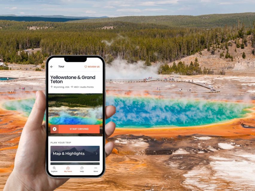 Yellowstone & Grand Teton: Self-Guided Audio Driving Tours - Geothermal Features of Yellowstone