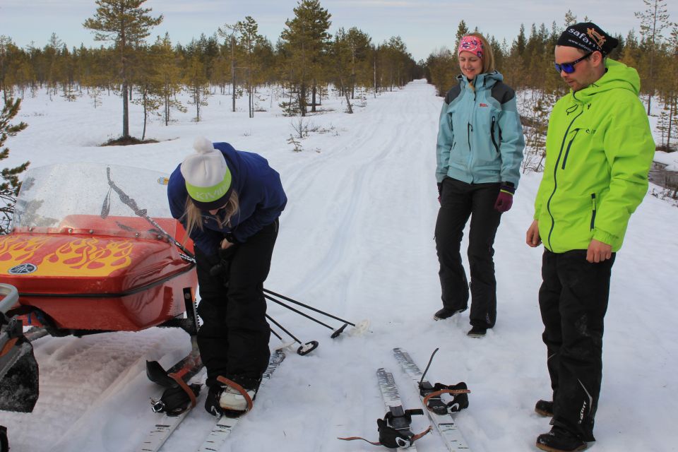 Ylläs: Guided Wilderness Ski Tour With Outdoor Lunch - Ski Through Snowy Landscapes