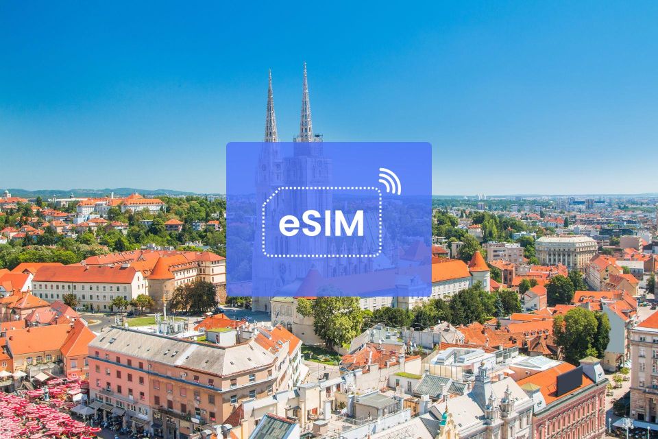 Zagreb: Croatia/ Europe Esim Roaming Mobile Data Plan - Esim Installation and Features