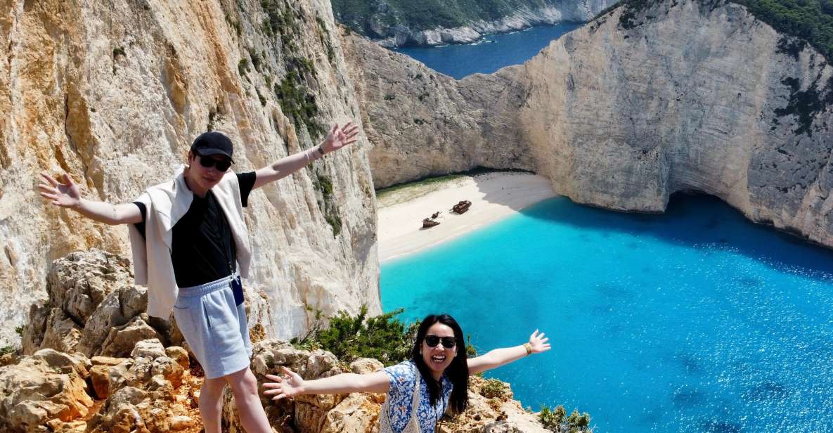 Zakynthos: Shipwreck Beach & Blue Caves VIP Land & Sea Tour - Itinerary Highlights