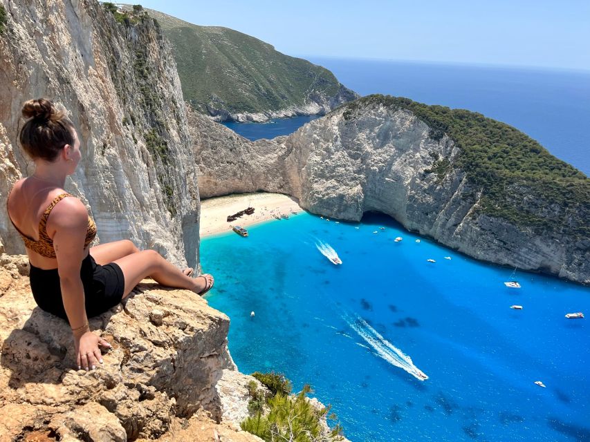 Zakynthos: Shipwreck Beach With Blue Caves Land & Sea Tour - Itinerary Highlights