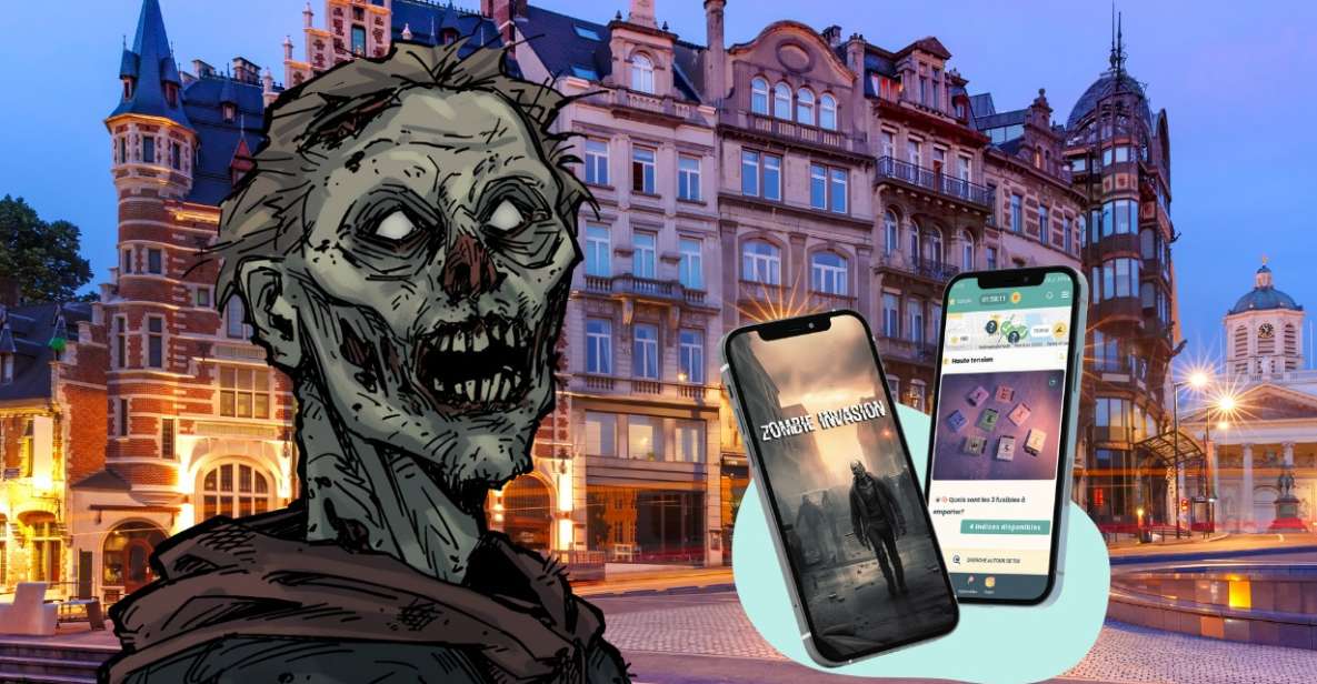 Zombie Invasion Brussels : Outdoor Escape Game - Booking Information