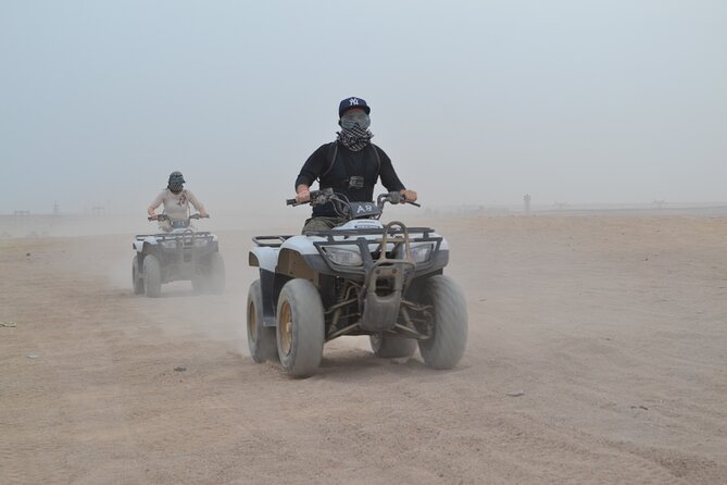 3 Hours Safari by ATV Quad Bike & Camel Ride Transfer to El Gouna - Key Points