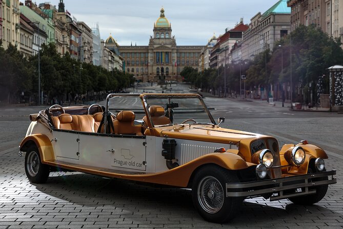 1 Hour Old Timer Convertible Prague Sightseeing Tour - Tour Details