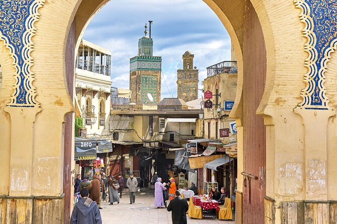 3 Days Chefchaouen and Fez From Casablanca Private Tour - Bab Boujloud and Al Quaraouiyine Mosque