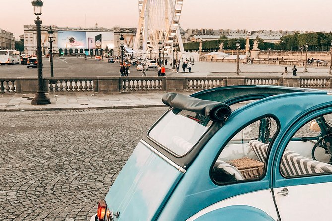 3H Grand Paris Tour in 2CV CITROEN - Customizable Itinerary