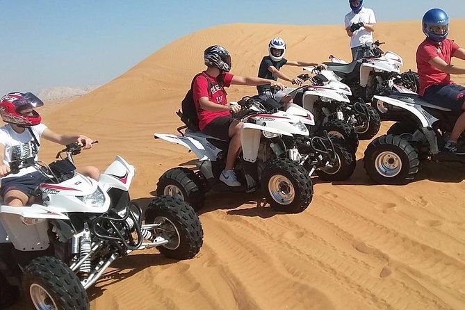 6-Hour Dubai Desert Safari With BBQ Dinner & Quad Biking - Pickup and Start Time Details