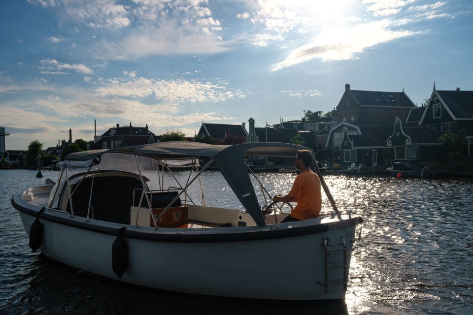 60Min Private Cruise - Zaanse Schans Private Cruise + Drinks - Itinerary and Activities