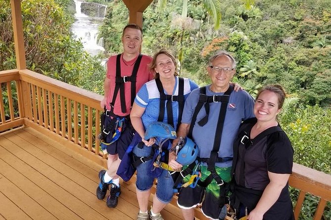 9-Line Waterfall Zipline Experience on the Big Island - Safety and Professional Guides