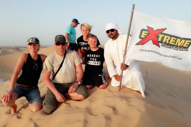 Abu Dhabi: 7-Hours Desert Safari With Bbq, Camel Ride & Sandboarding - Bedouin-Style Campsite