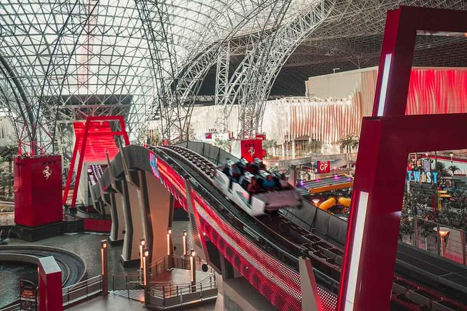 Abu Dhabi Guided City Tour With Ferrari World Tickets From Dubai - Group Size and Accessibility