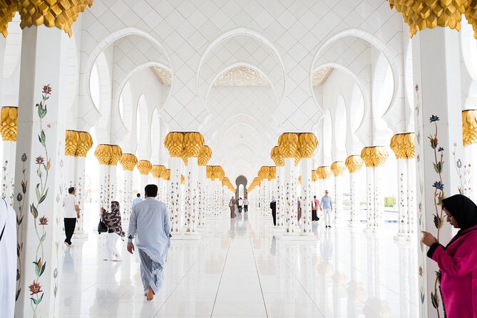 Abu Dhabi Mosque Including Ferrari World Tour From Dubai - Start Time and Duration