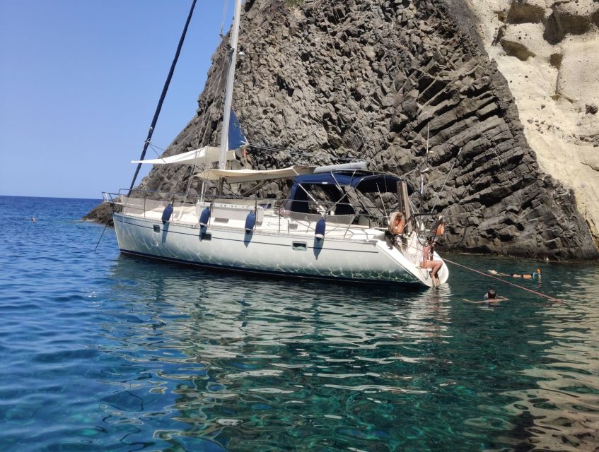 Adamantas: Kleftiko Sailing Cruise With Meal and Swim Stops - Onboard Meals and Drinks